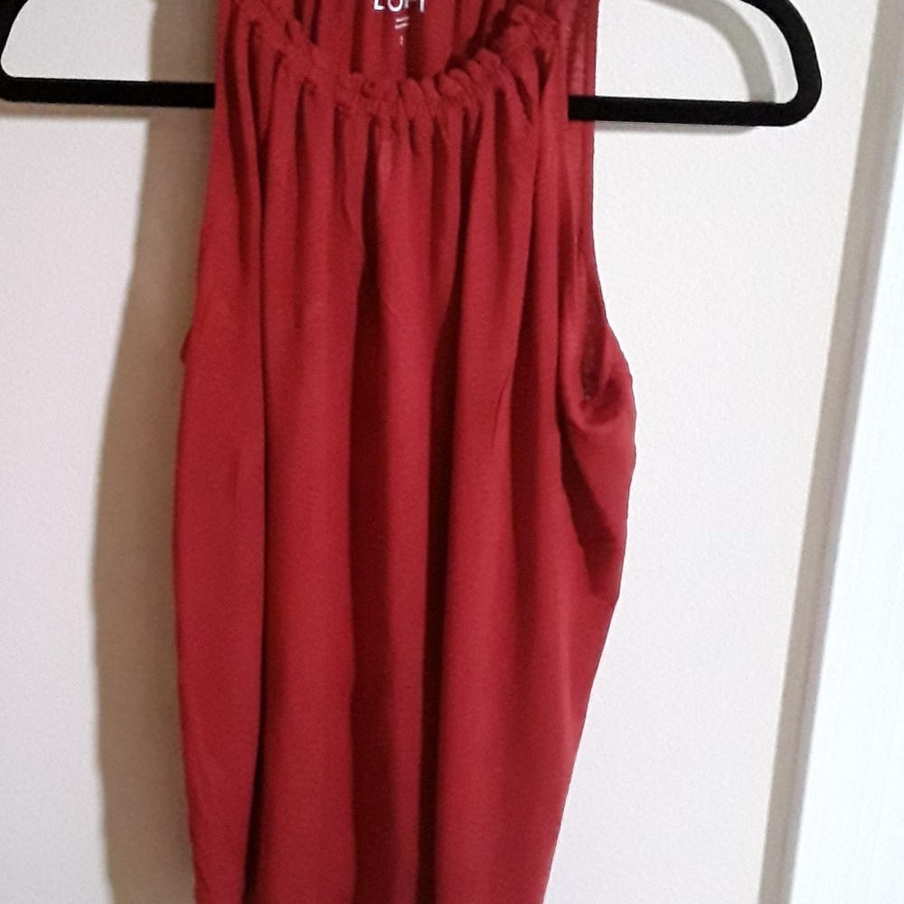 Loft red top Excellent condition S